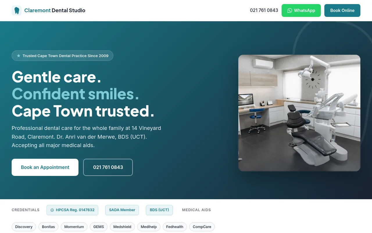 Dental Practice: clean clinical direction