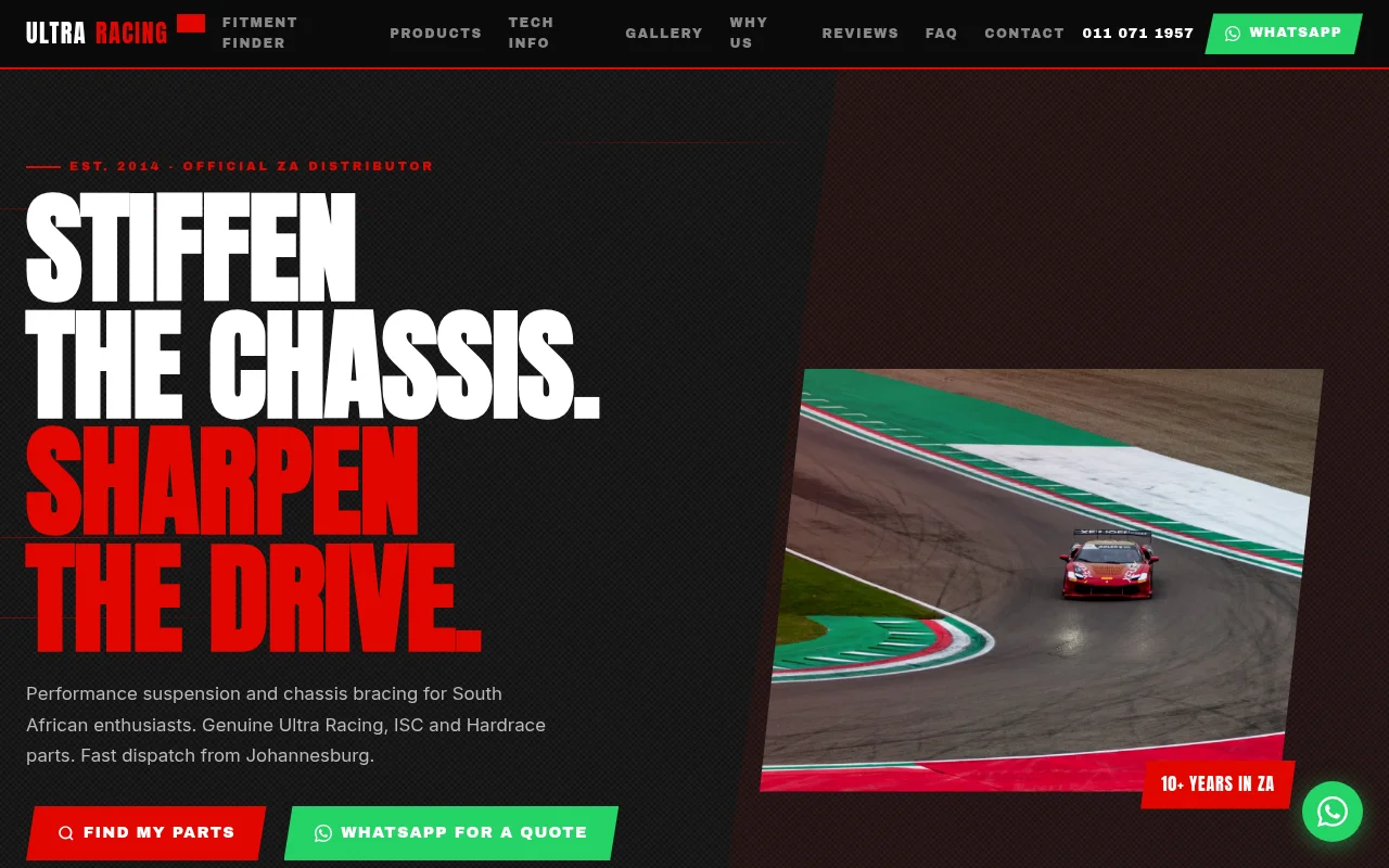 Ultra Racing SA: bold motorsport direction